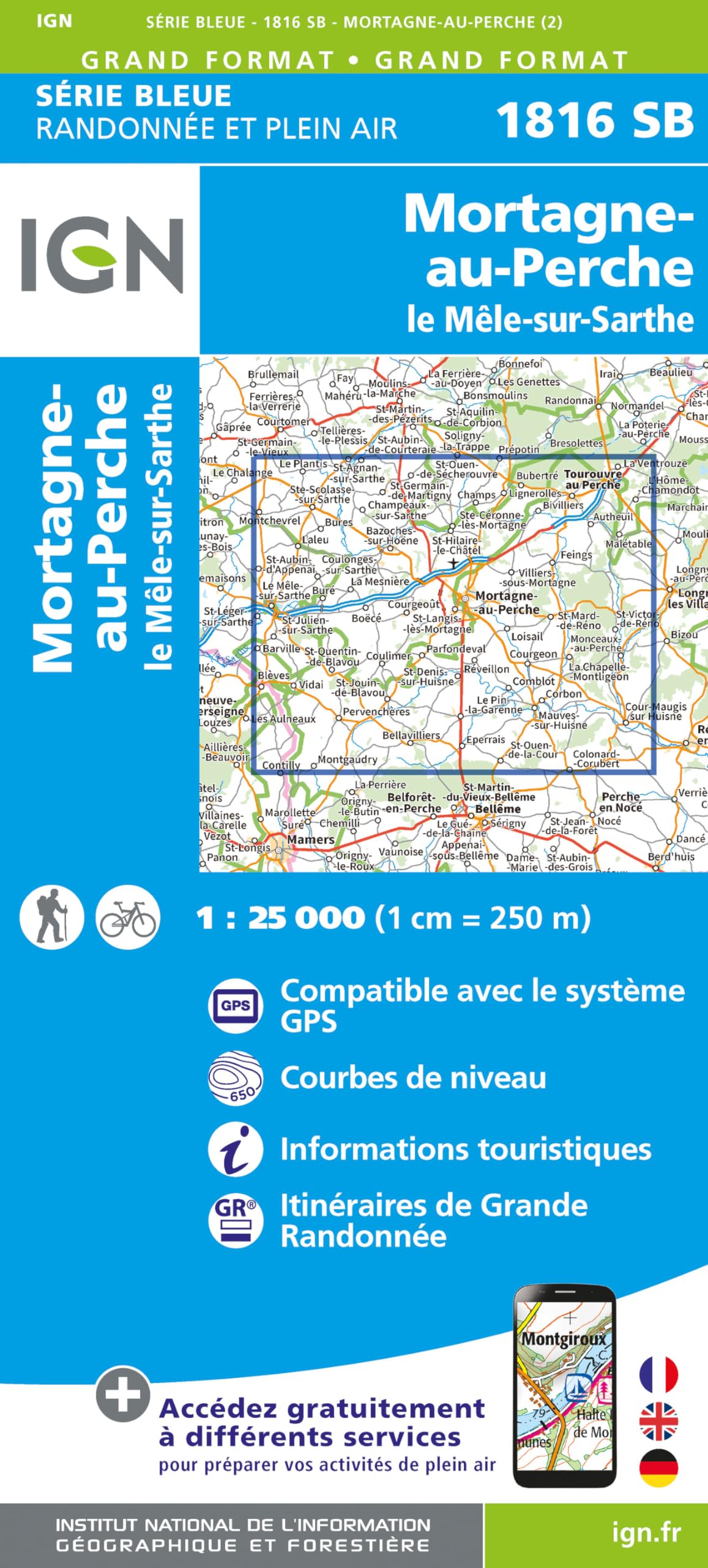 Mortagne-au-Perche / Mêle-sur-Sarthe (1816) (Série Bleue)