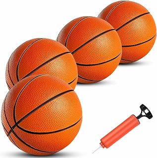 TNELTUEB Pool Basketball Replacement 8.5 Inch Mini Pool Basketballs Ball Hoop Indoor Outdoor Toy, Fits All Standard Swimming Pool Basketball Hoop Pool Game Toy Water Games