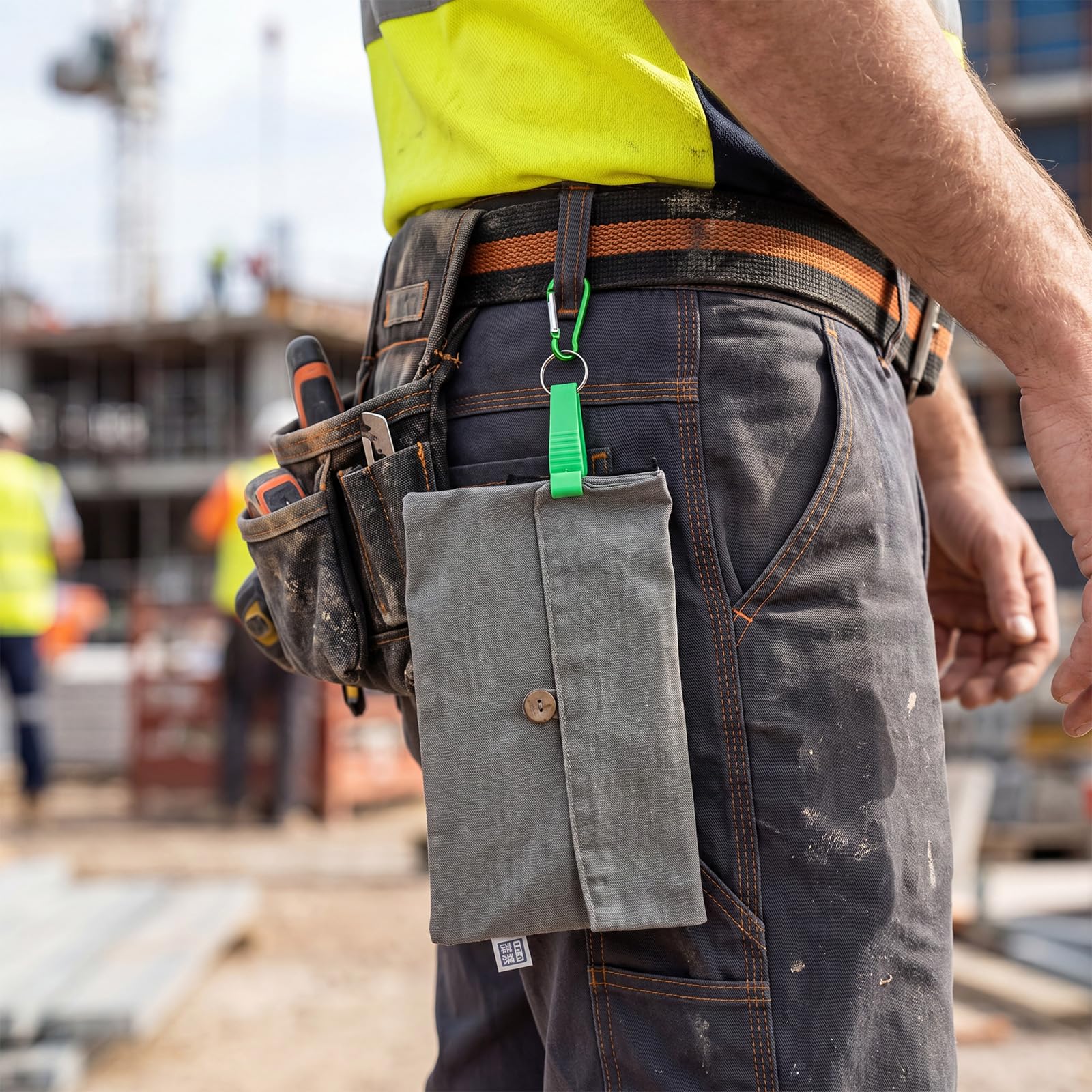 Leinuosen 90 Stück bunte Handschuhclips für die Arbeit, Handschuhhalter