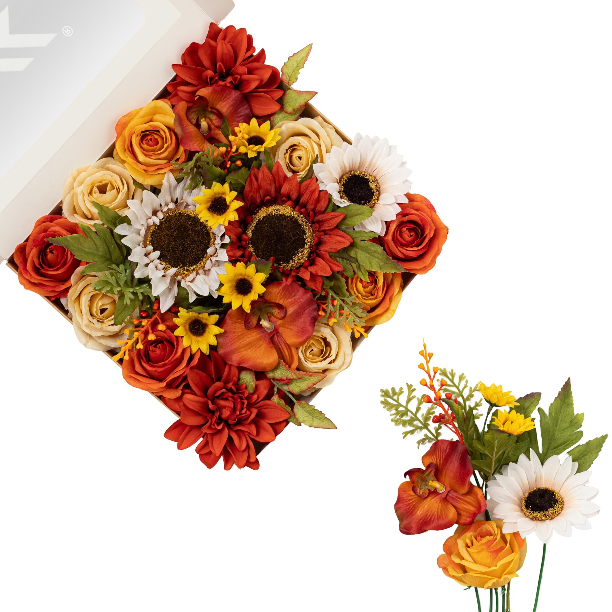 FANKO Artificial Flowers DIY Box Set
