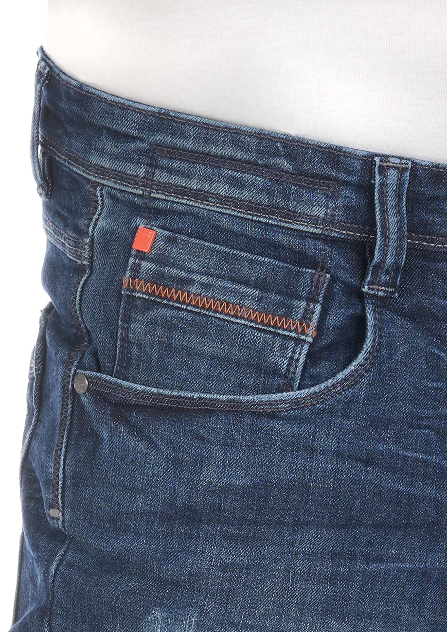 riverso RIVCaspar - Jeans da Uomo Slim Fit, in Denim Elasticizzato, Colore Nero, Blu, Grigio, w29 w30 w31 w32 w33 w34 w36 w38