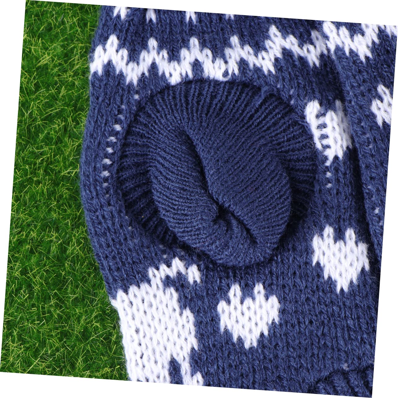 Sosoport 3pièces Pull De pour Petit Chien Manteau Hiver Chien avec Motif Renne Et Vêtements Festifs pour De Sorties Hiver Bleu