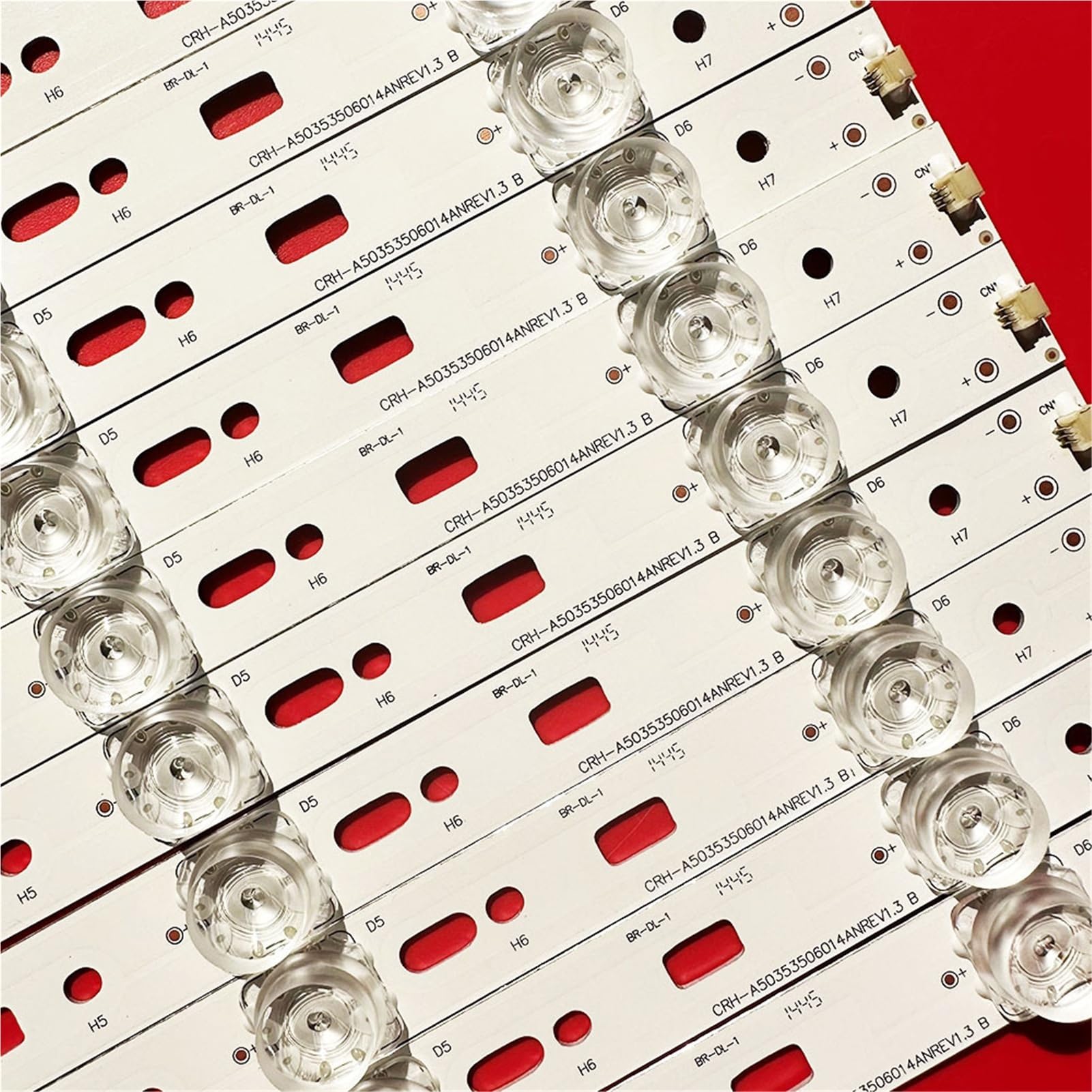 10/20PCS Led-hintergrundbeleuchtung Streifen Kompatibel Mit CRH-A503535060151 TF-LED50S13T2 SW50D06A-ZC14CG-02 SW500M05 50s9 K50 K50j Pptv 50c2s 6 lampe(20PCS(2TV))