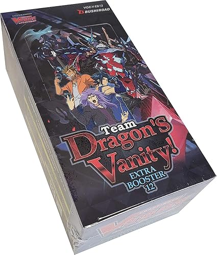 Cardfight Vanguard V-Team Dragons Vanity Booster - Caja de 12 paquetes, multicolor, 5.7 in x 3.0 in x 2.2 in