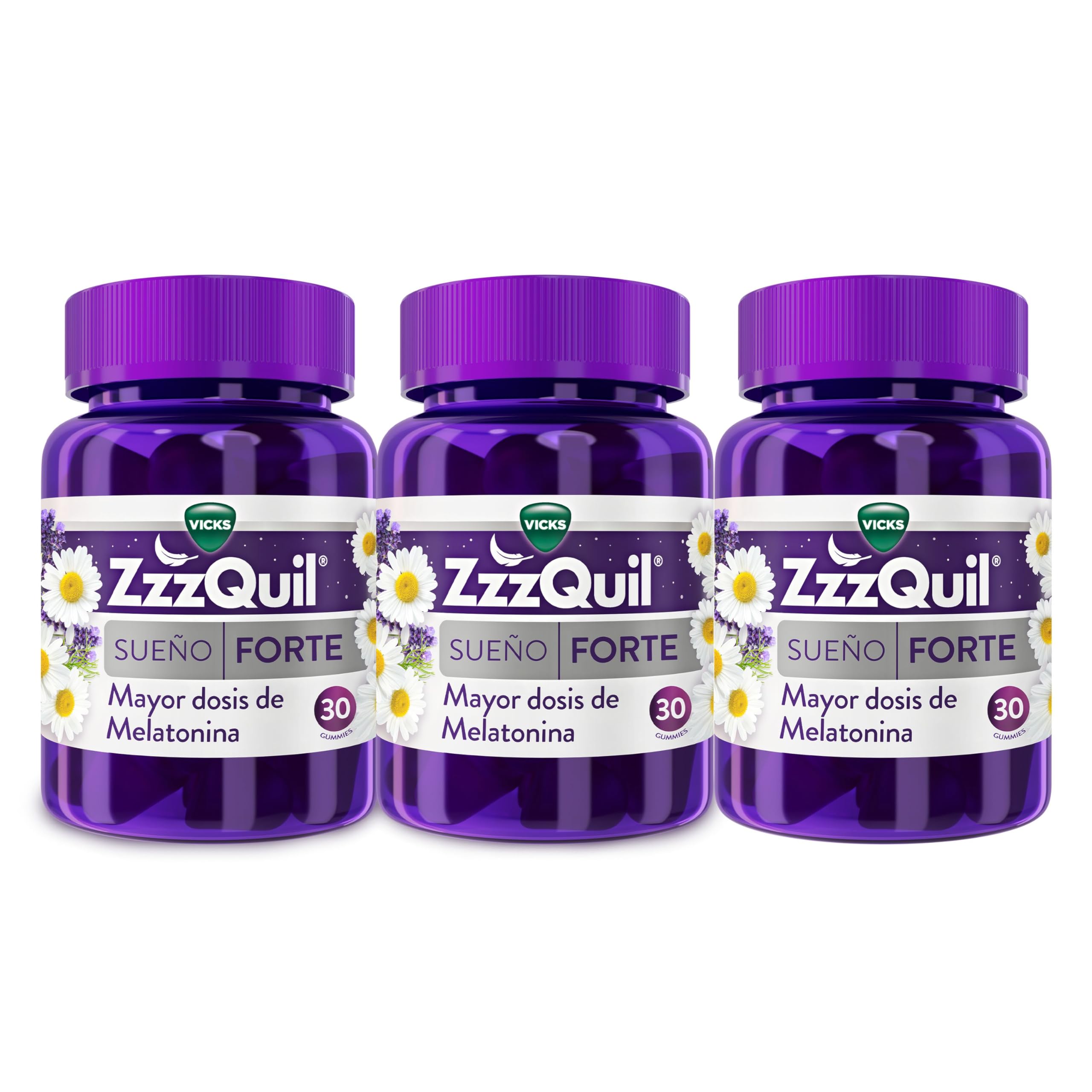 ZzzQuil Natura Forte, Mayor Dosis De Melatonina* Gummies Para Dormir