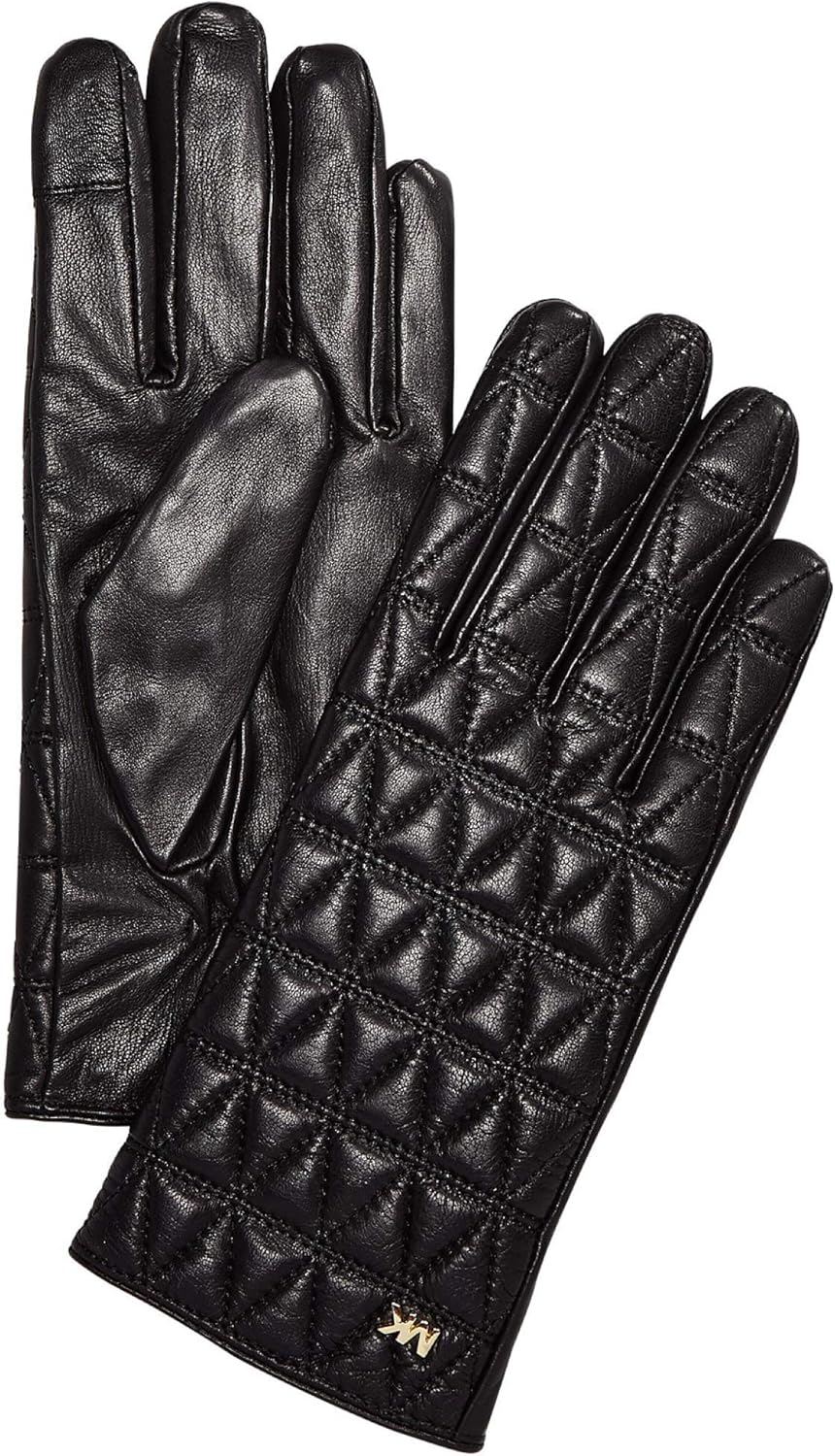 michael kors gloves leather