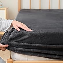 Fitted Sheet, Semi-double, For Fall and Winter, Bed Sheet, Warm, Mattress Cover, Warm Flannel Sheet, Soft, Extra Warm, Elastic All Around Material, Moisture Wicking, Quick Drying, Super Texture,