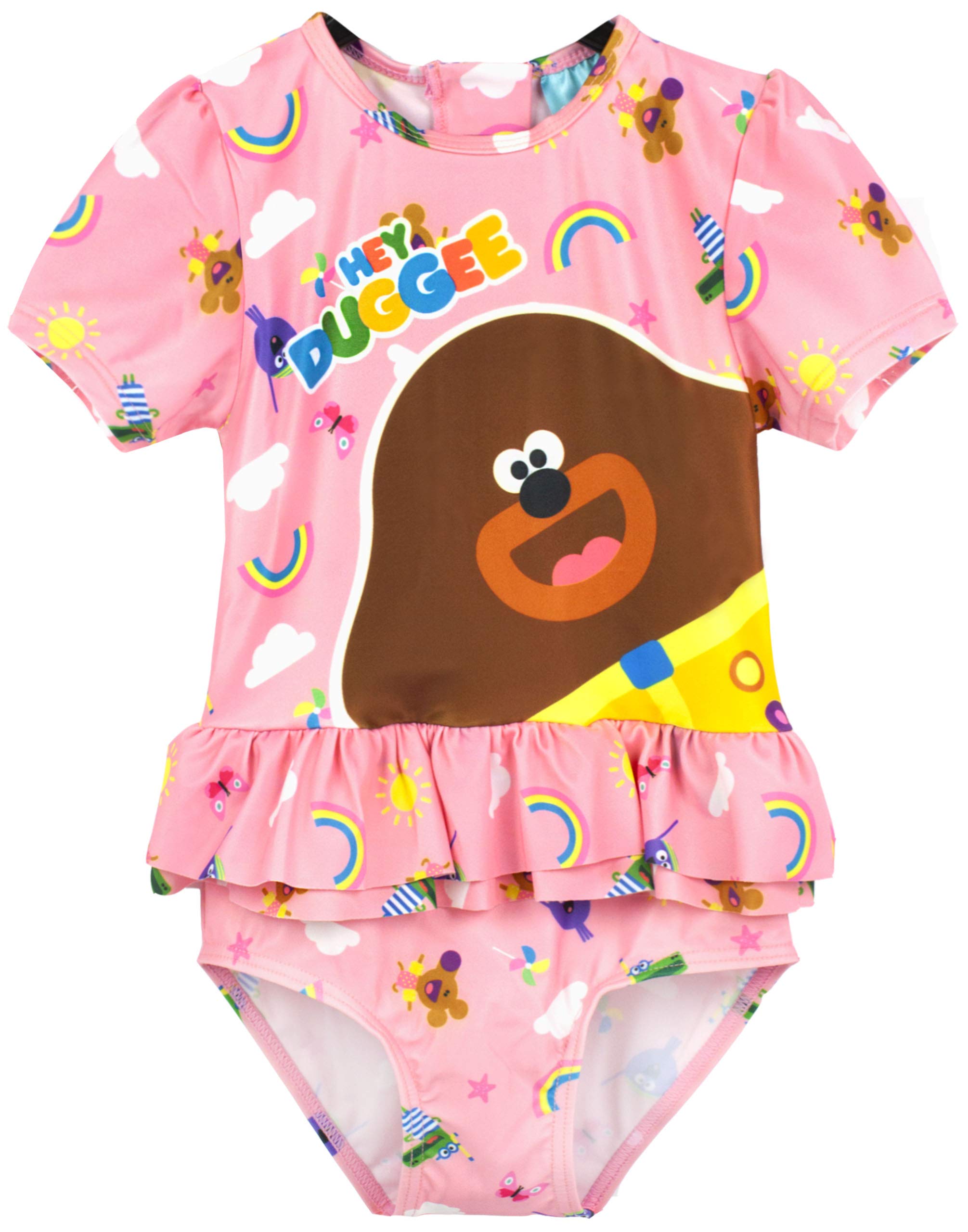 Hey Duggee (2-3 Years) 1 Piece Swimming Costume (Girls Pink)