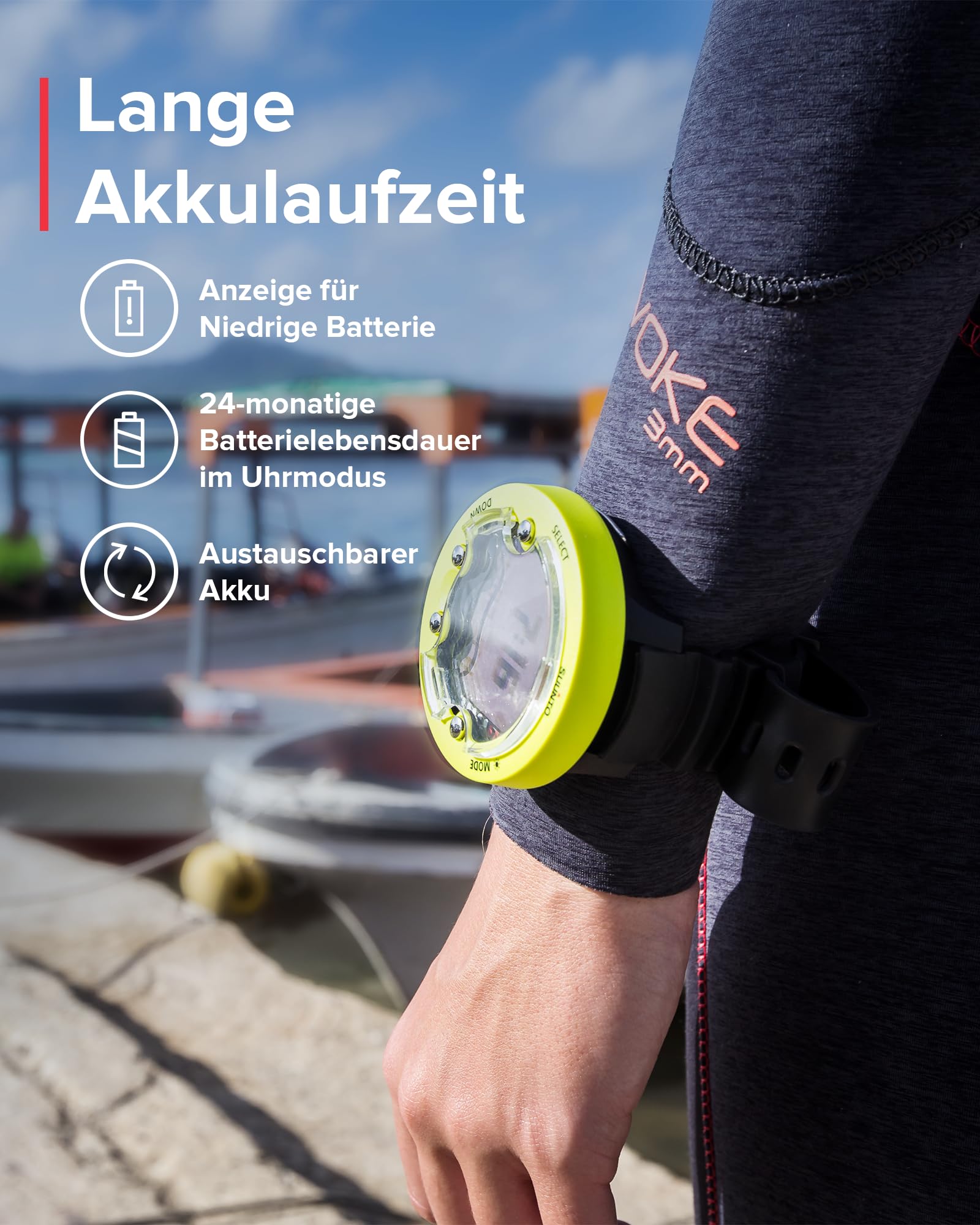 Suunto Dive Zoop Novo Tauchcomputer, grün
