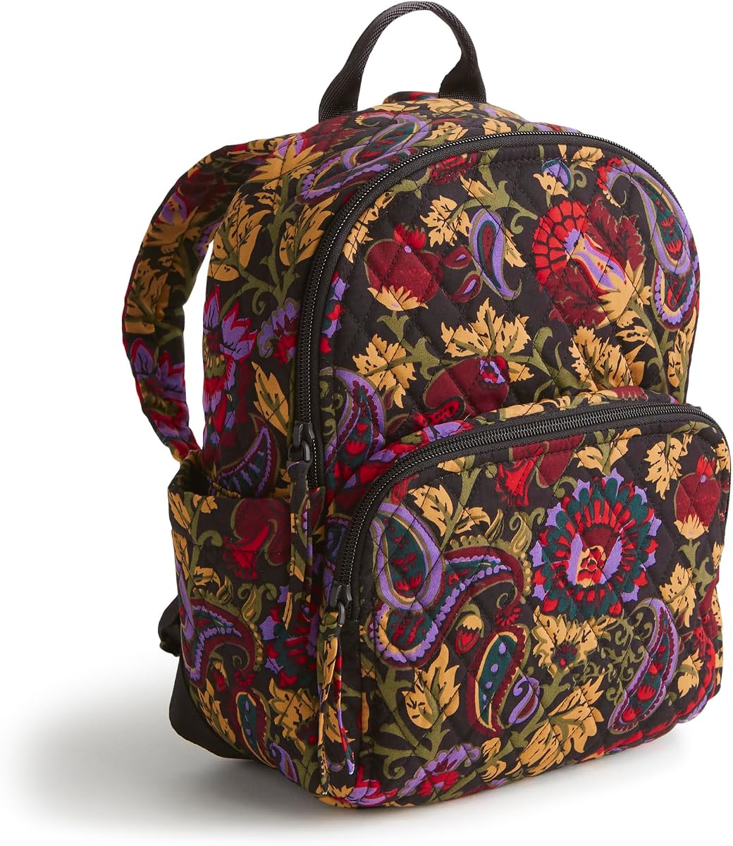 Vera Bradley Women's Premium Cotton Small Banbury Backpack