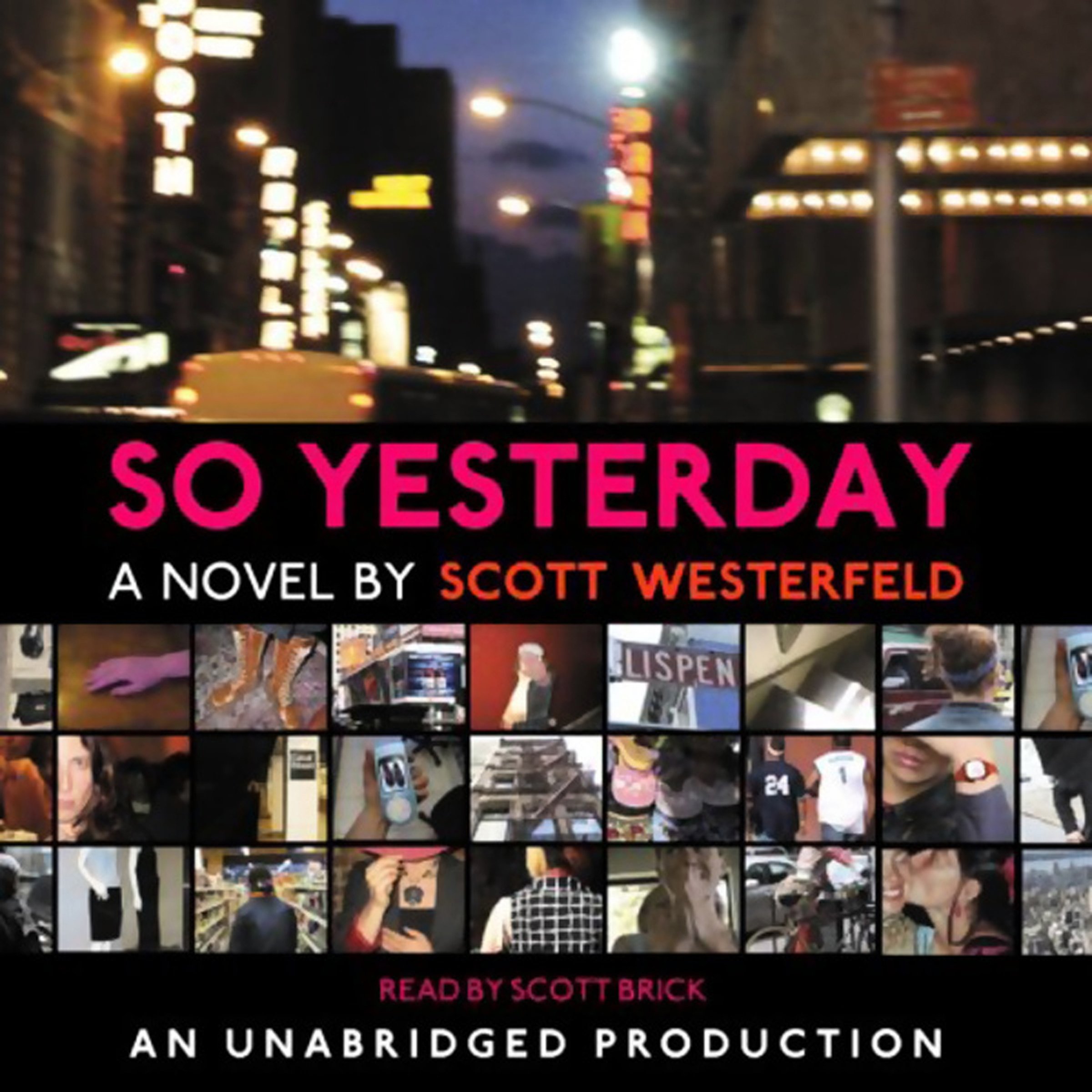 Cover art for So Yesterday