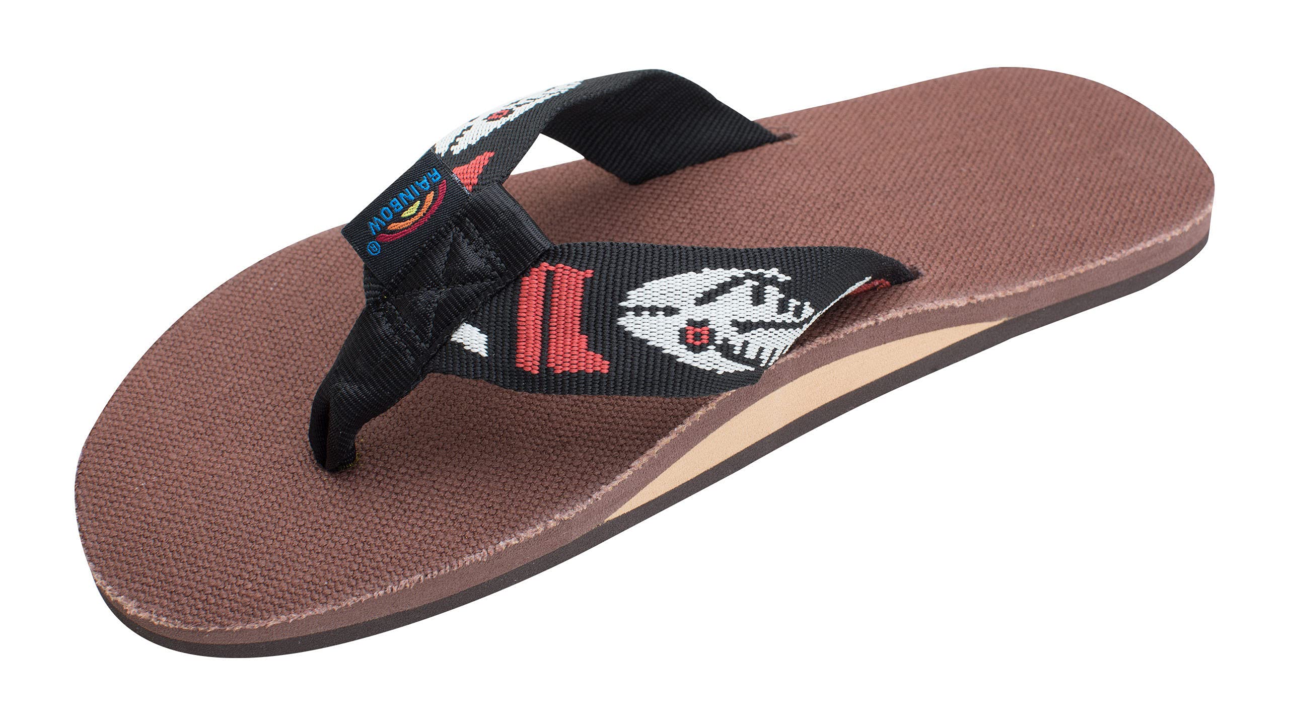 Rainbow Sandals Men's Hemp Single Layer Fish Strap with Arch