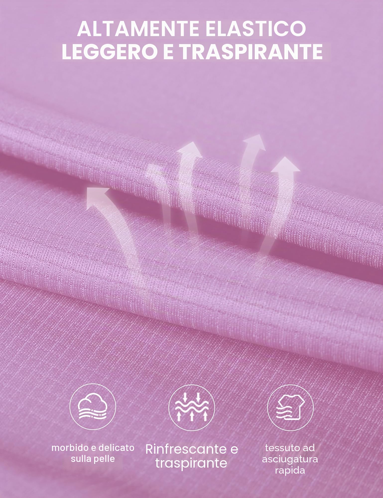 INBIKE Maglia Ciclismo Donna con Manica Lunga Slim Fit Professionale Taglio Aderente Traspirante Asciugatura Rapida