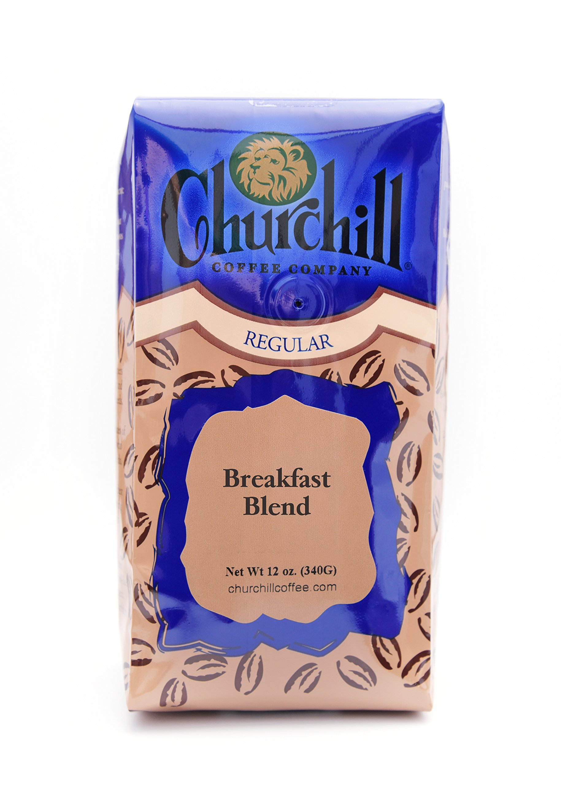 Churchill Coffee Breakfast Blend 12 oz - Ground