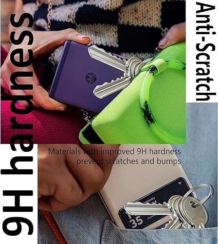 Miniatura 2 de WILLONE Protector de pantalla solo para Motorola Razr (2023) modelo 2023 (2 protectores de pantalla interiores de TPU y 2 protectores de lente de