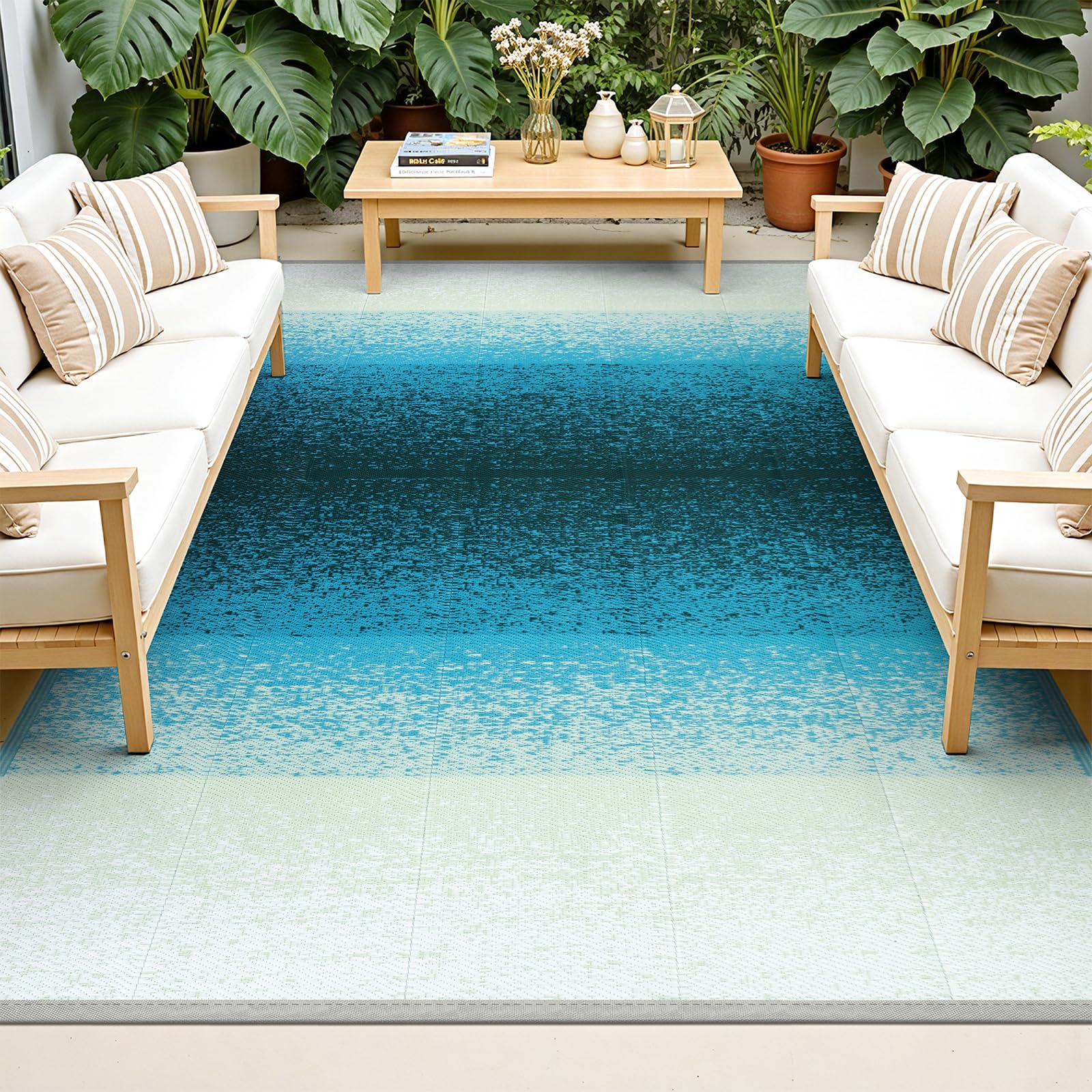 Alfombra exterior para terraza