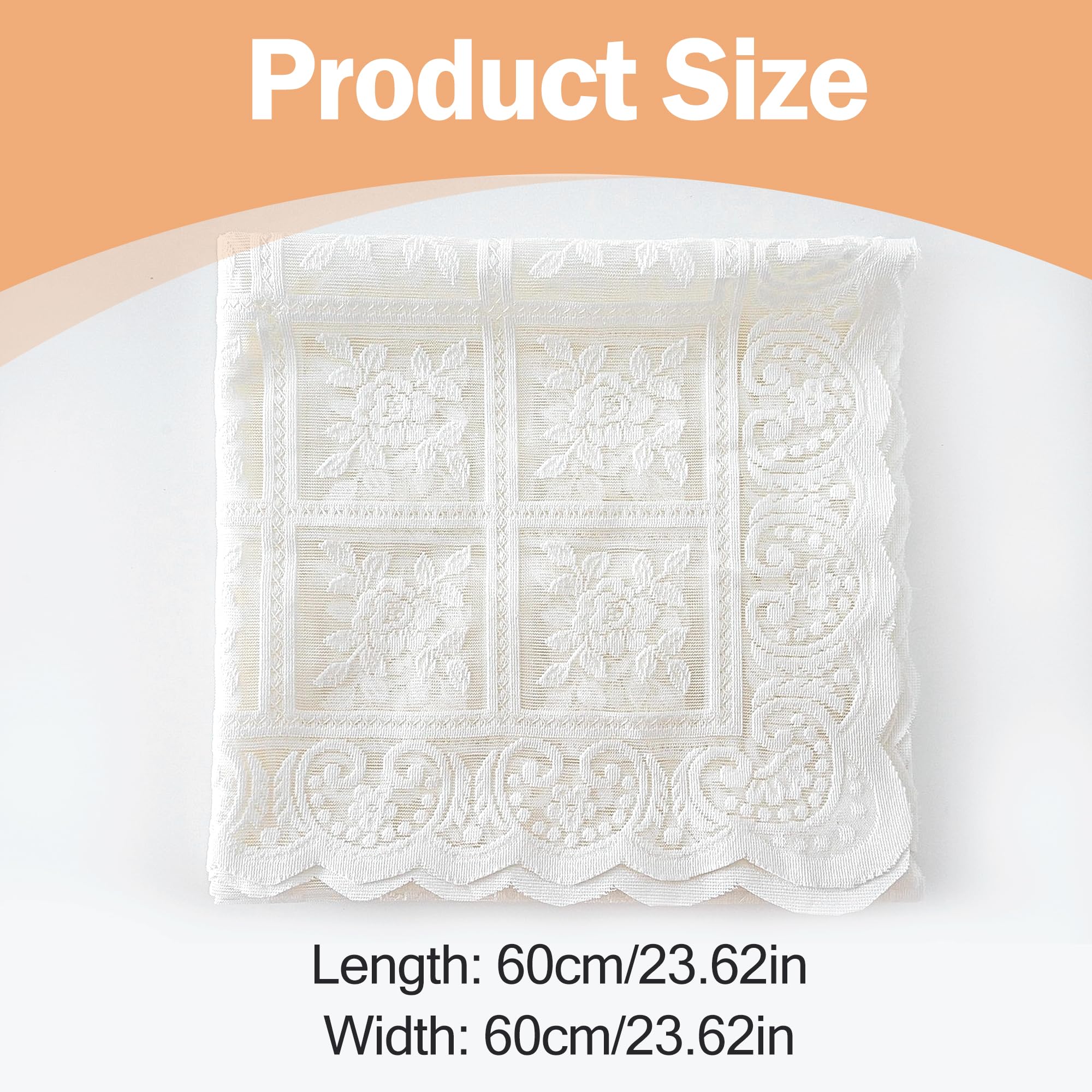 QACUU Elegant Floral Lace Tablecloths - Image 4