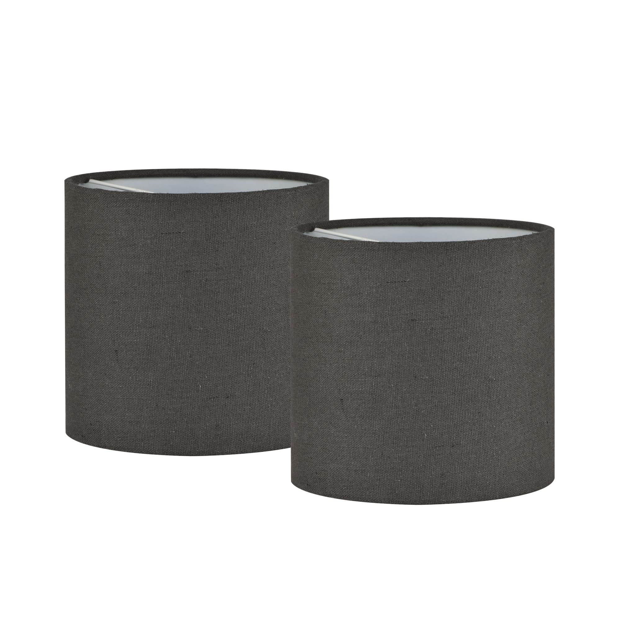 LAMPWELL MEMO Clipon Small Fabric Lamp Shades for Table Chandelier