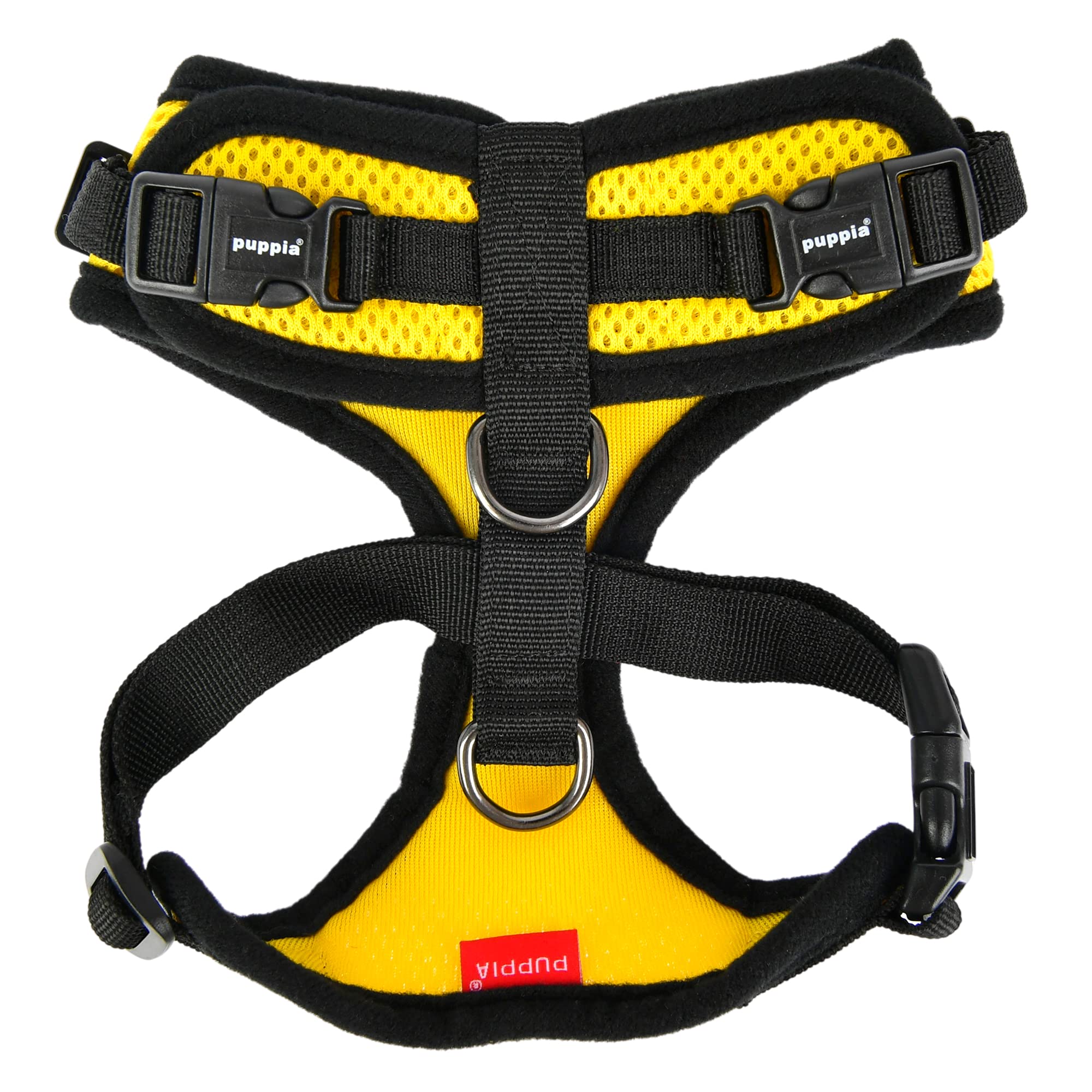 Puppia Soft Harness RITEFIT, Farbe: Gelb, Grösse: XL