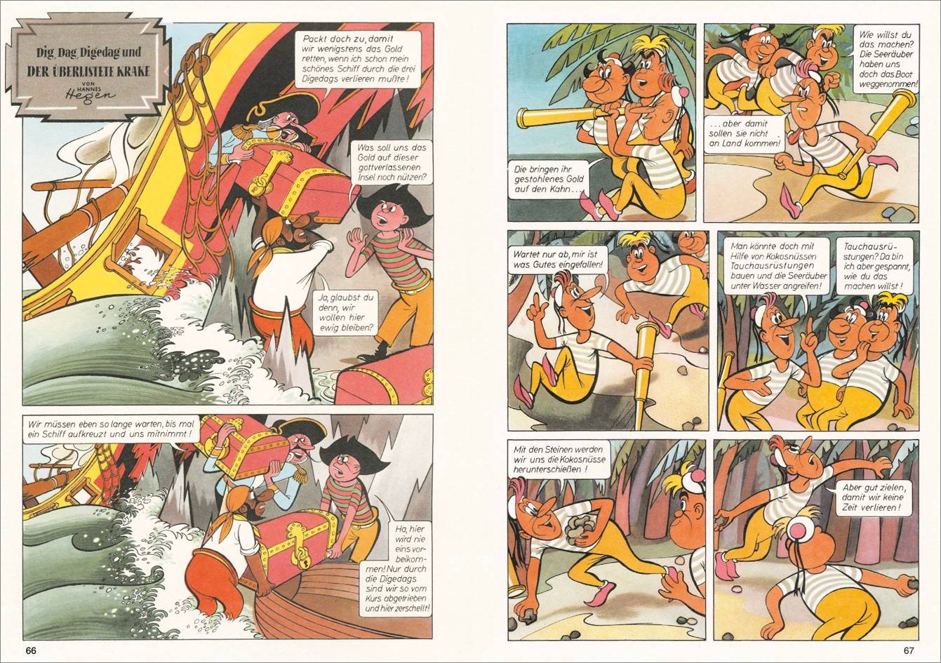 Mosaik von Hannes Hegen: Wie alles begann: Dreibändige Buchausgabe der Hefte 1 bis 12