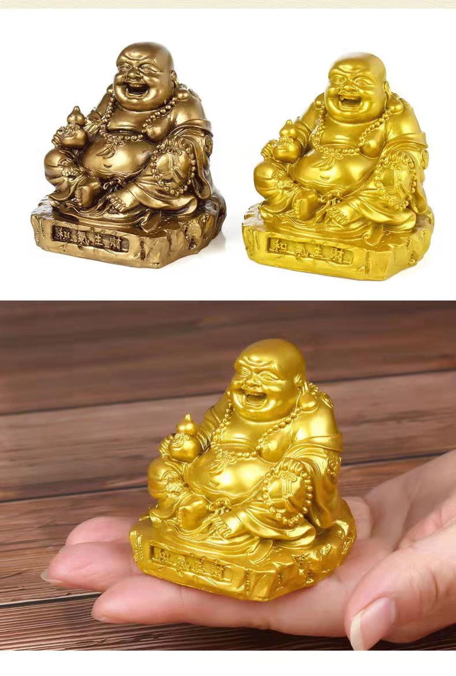 【修縁堂】希少 七福神 置物 布袋様 魚上弥勒 木彫り 仏像 美術品 風水 開運 弥勒仏 極上品 木彫仏像 切金 仏師彫り 細工精彫 七福神 布袋様