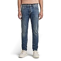 G-STAR Uomo 3301 Slim style Jeans, Blu (faded santorini 51001)