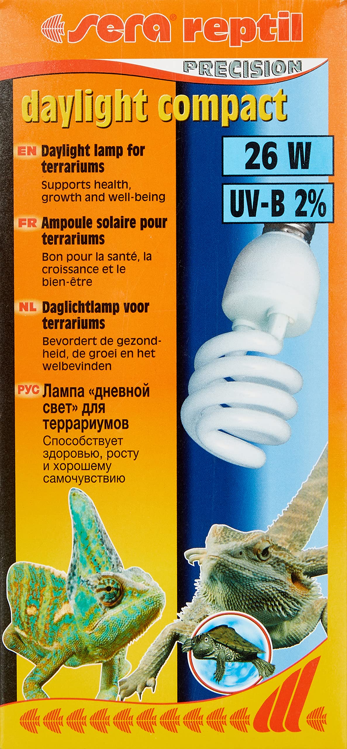 sera reptil daylight compact 26 W - Luz de día para terrarios
