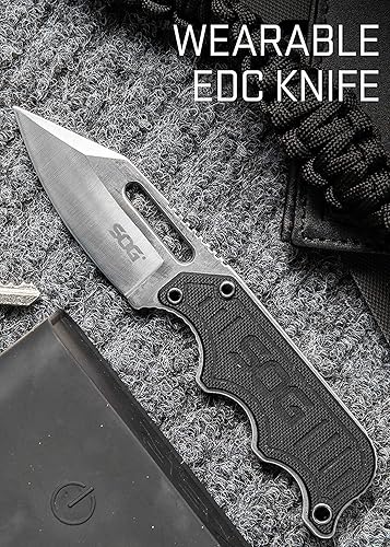 Miniatura 3 de Cuchillo fijo y compacto SOG Instinct, cuchilla de 2.3 pulgadas