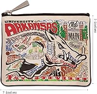 Vista 6 de Catstudio Bolsa con cremallera Parent South College, Arkansas Razorbacks