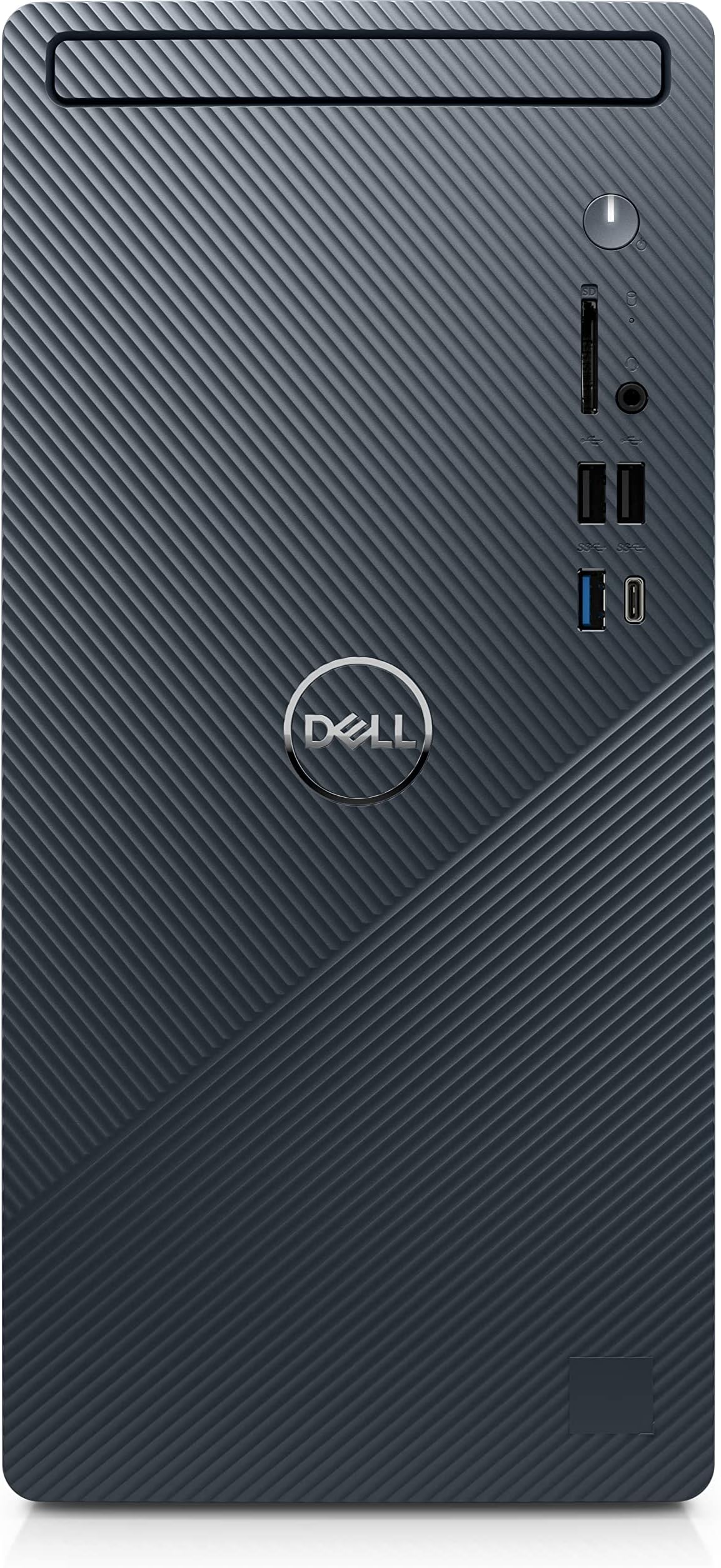 Inspiron 3020 Tower Desktop Computer - 13th Gen Intel Core i5-13400 10-Core up to 4.60 GHz Processor, 16GB DDR4 RAM, 256GB NVMe SSD + 1TB HDD, Intel UHD Graphics 730, DVD+RW, Windows 11 Home