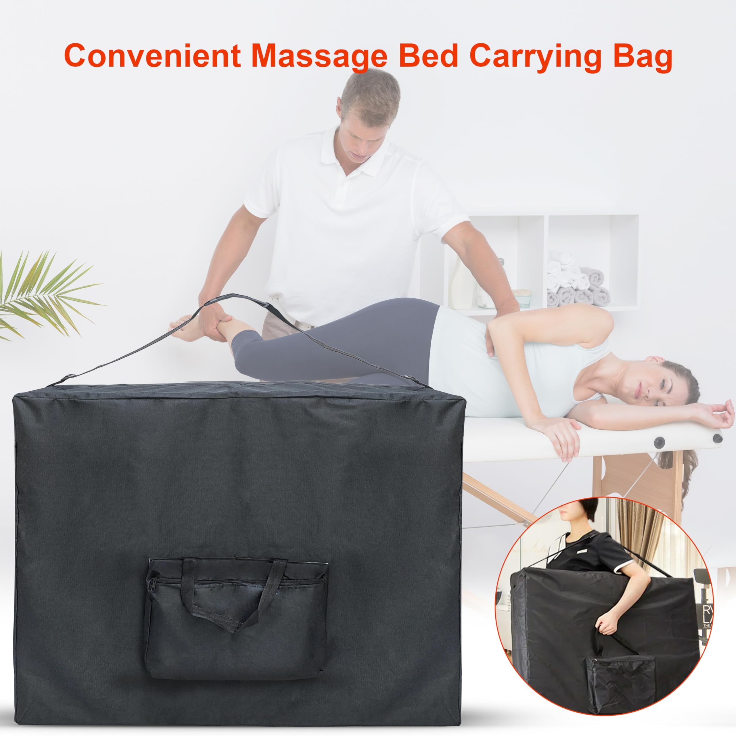 Elitzia Oxford Fabric Carry Bag for Portable Folding Massage Table