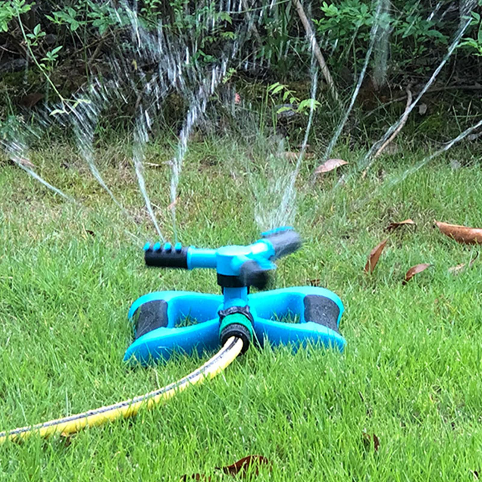 TOUGH MASTER Revolving 3 Arm Sprinkler 360 Degree 3-arm Grass Lawn Automatic Watering Sprinklers