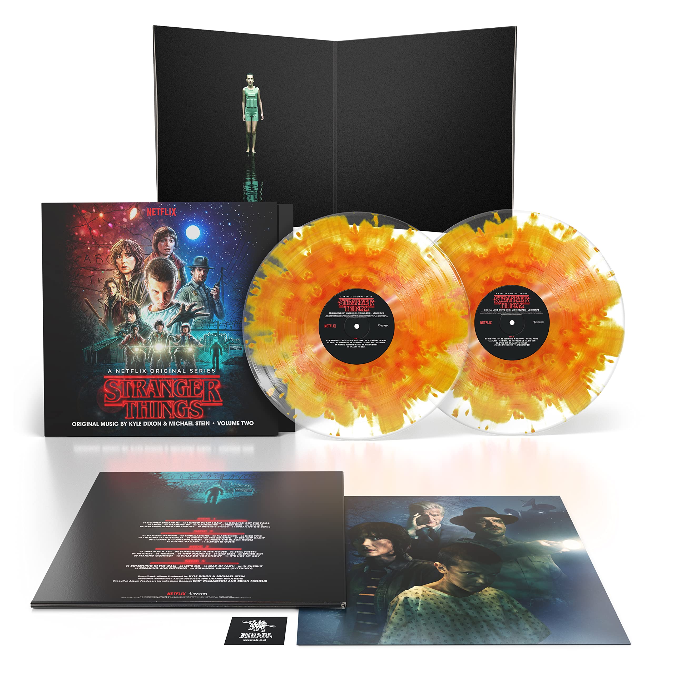 Stranger Things Season 1 Vol.2 (Clear W/ Black Blob & Clear W/ Red