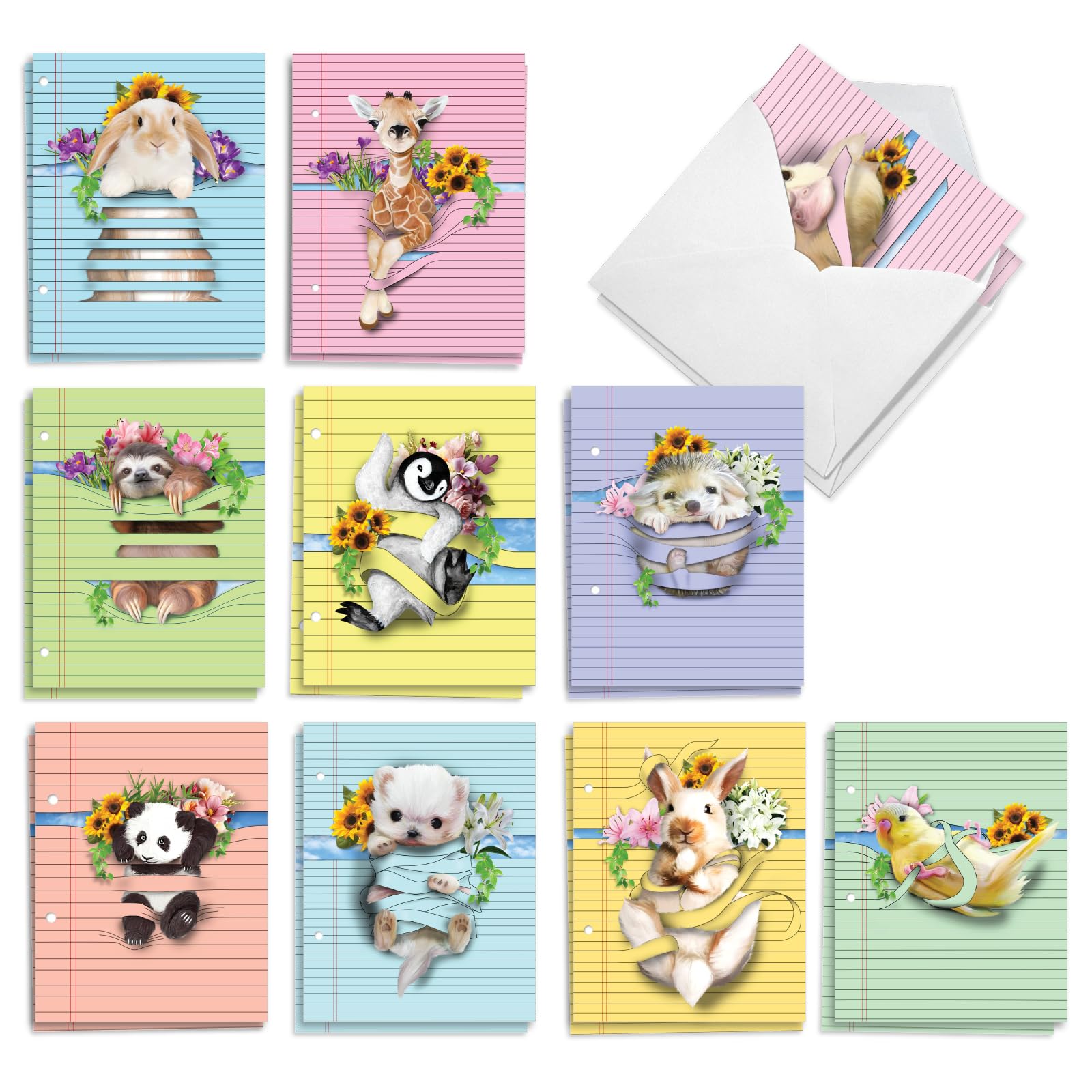 Cartes vierges assorties pour partager vos émotions et célébrer les moments précieux - 7