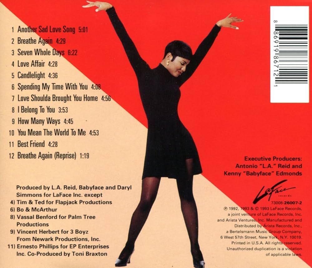 Amazon.co.jp: Toni Braxton - Toni Braxton (1 CD) : 本