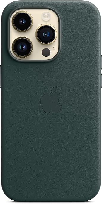 Apple iPhone 14 Pro Leather Case with MagSafe - Forest Green