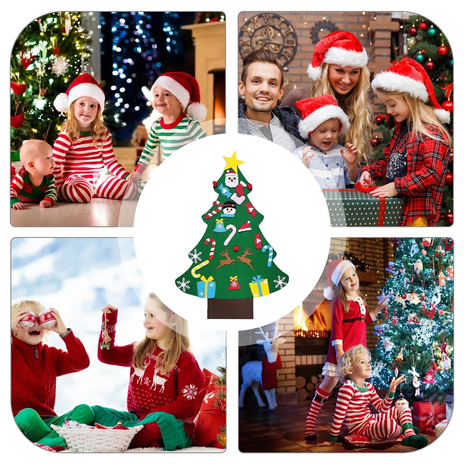 Amazon | キッズフェルトクリスマスツリー | 子供用フェルトクリスマス
