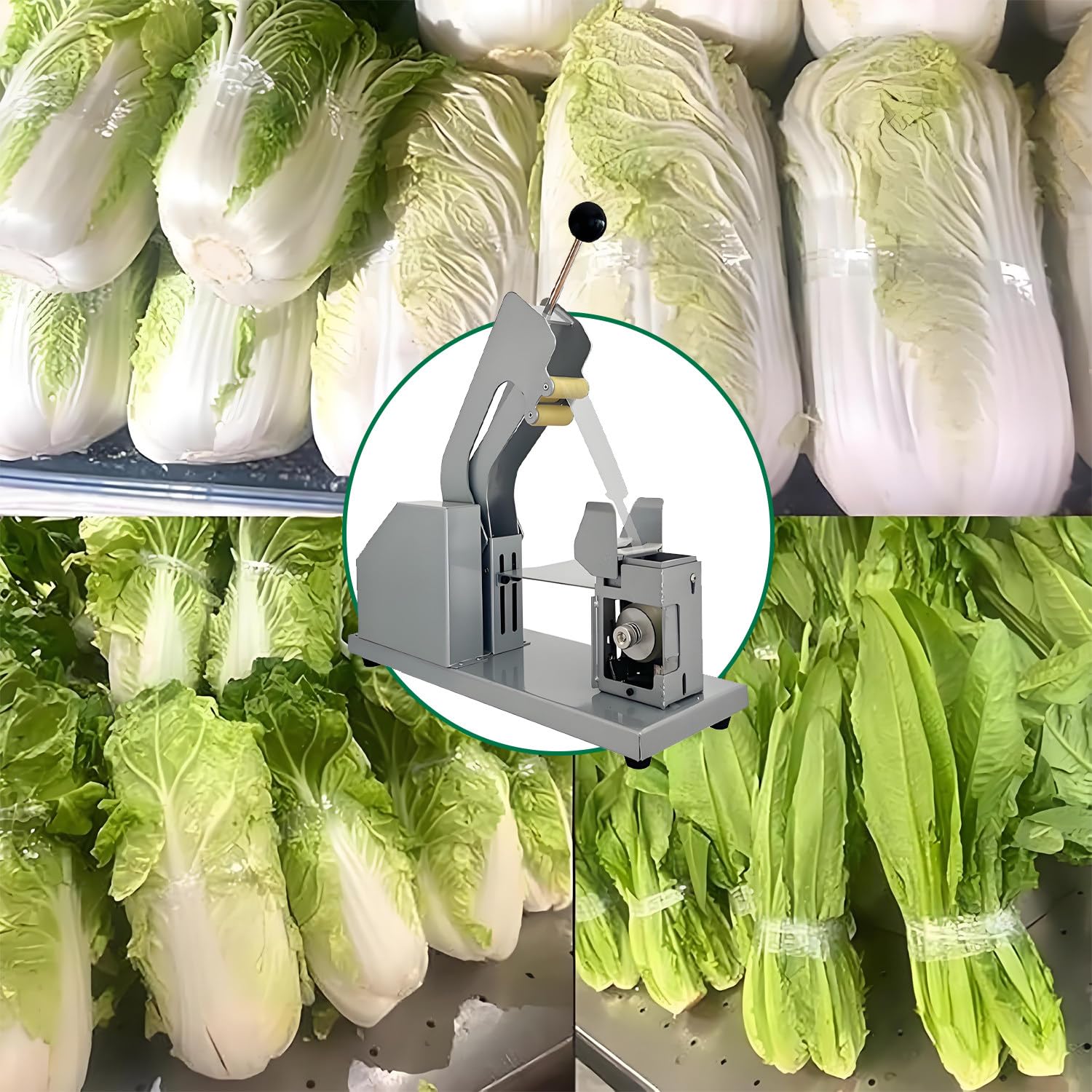 Macchina impacchettante vegetale automatica dei semi, legatrice del film del PE/PVC per le aziende agricole & le aziende agricole di alimenti freschi