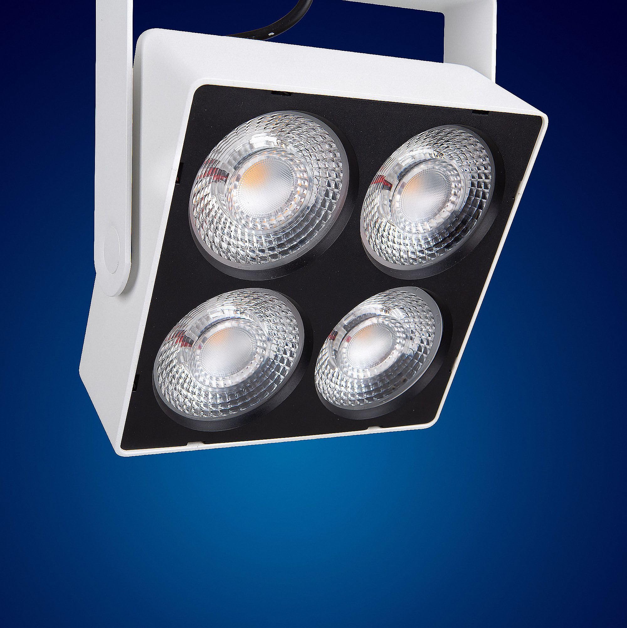 Mextronic 3-Phasen-LED-Strahler MATRIX-W 40W Warmweiss für Stromschienen