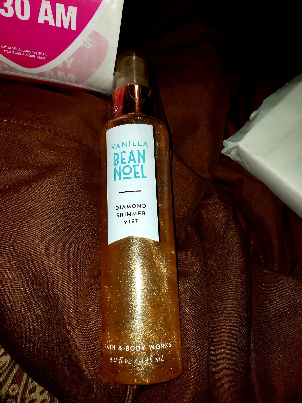 Bath Body Works Vanilla Bean Noel Diamond Shimmer Mist