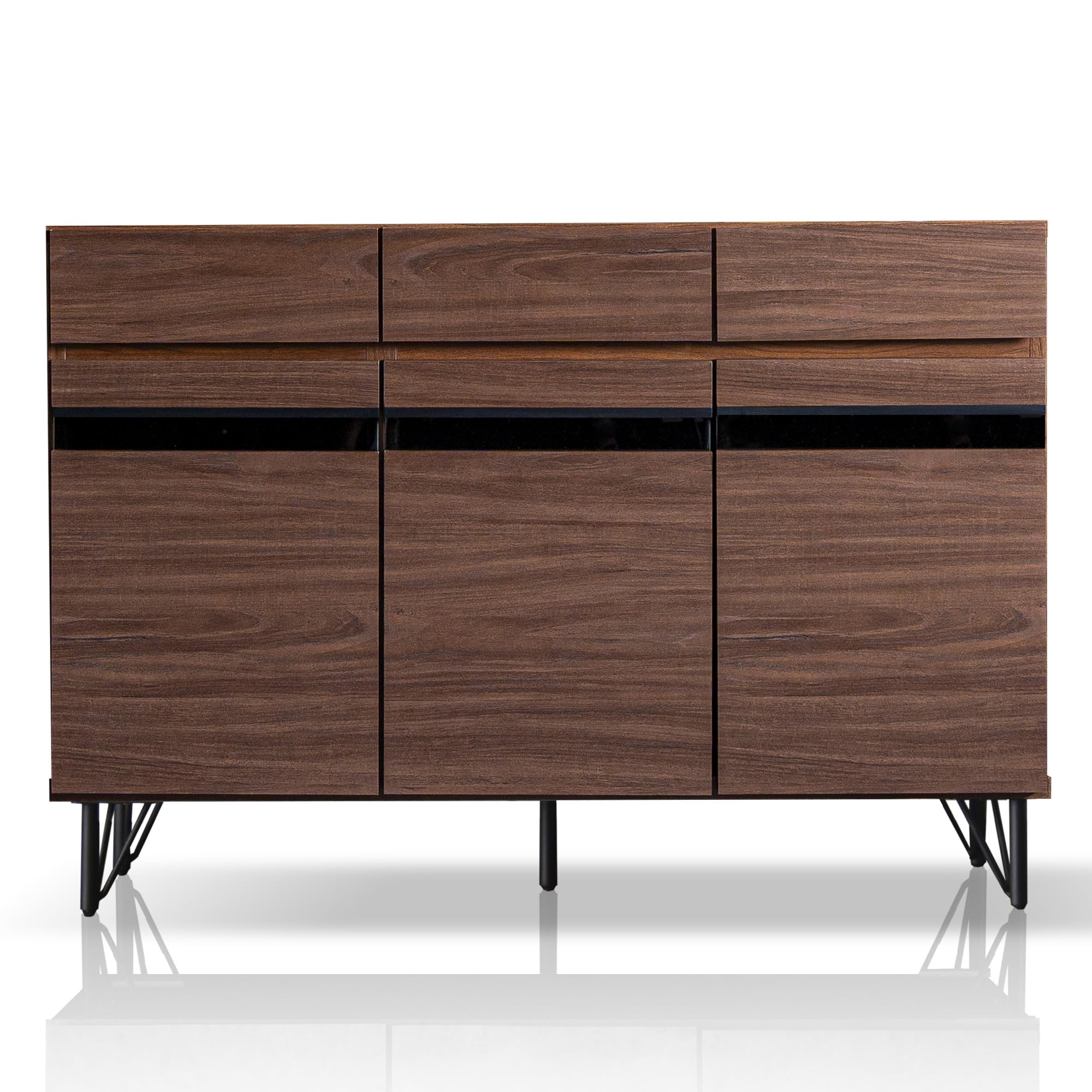 Amazon｜Cスタイル リビングボード サイドボード ミドルボード テレビ