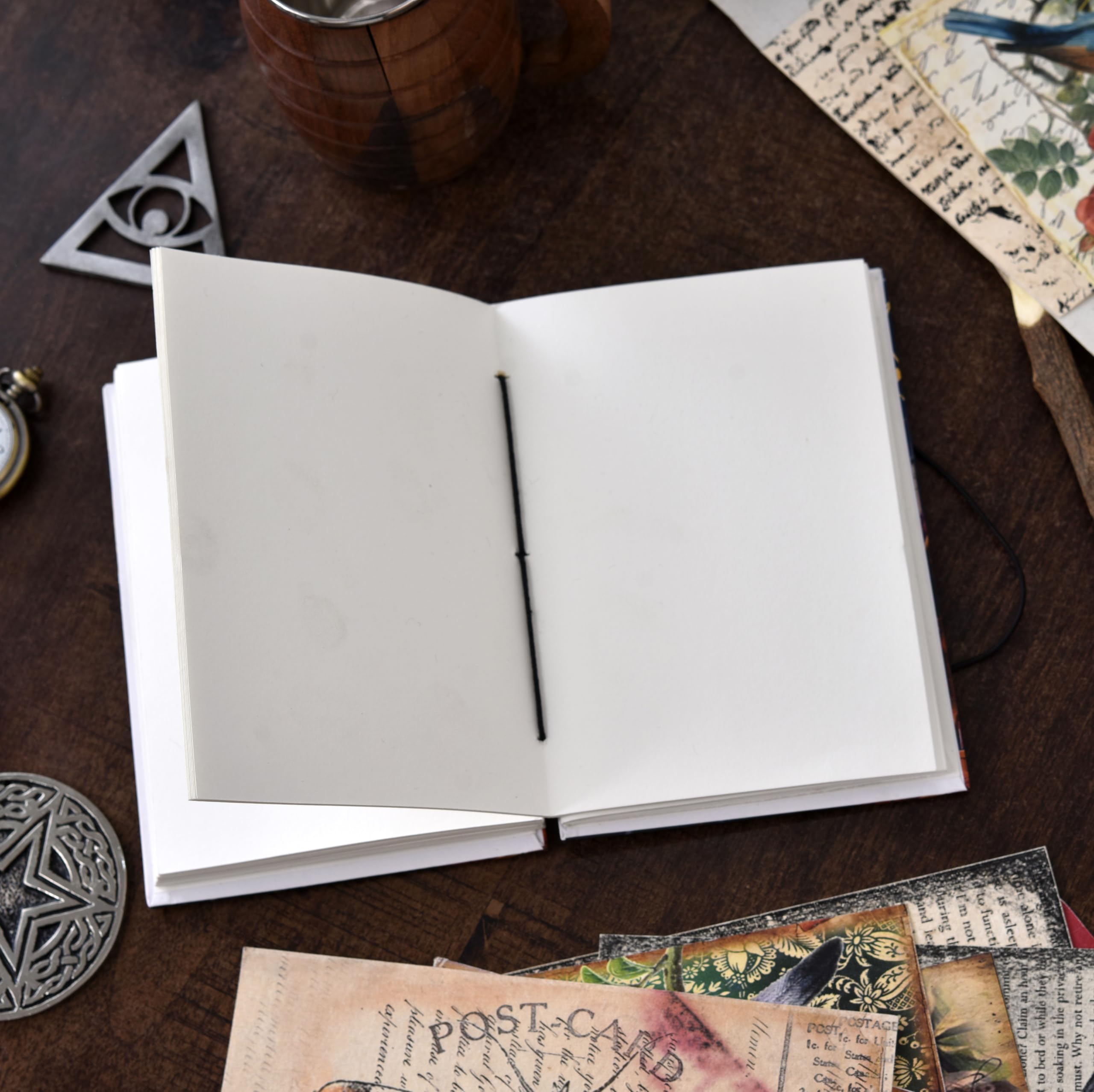 【抽選販売】dugdagii × BLANK MAG BOOKS レジンアート Handcrafted Magic Wizard Digital Print Journal with Antique Metal