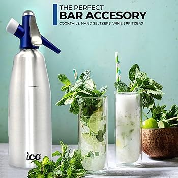 調理機器 sodastream spirit megapack SodaStream Spirit Sparkling Water Maker Mega Pack