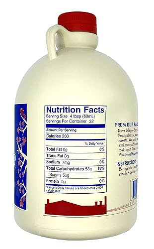 Miniatura 2 de Jarabe de arce Nova - jarabe de arce puro grado A medio galón