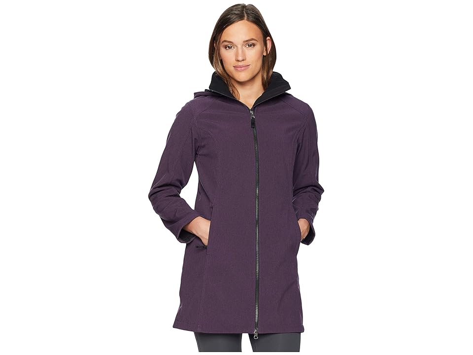 

Eddie Bauer Windfoil(r) Elite Trench Coat (Deep Eggplant) Women's Coat