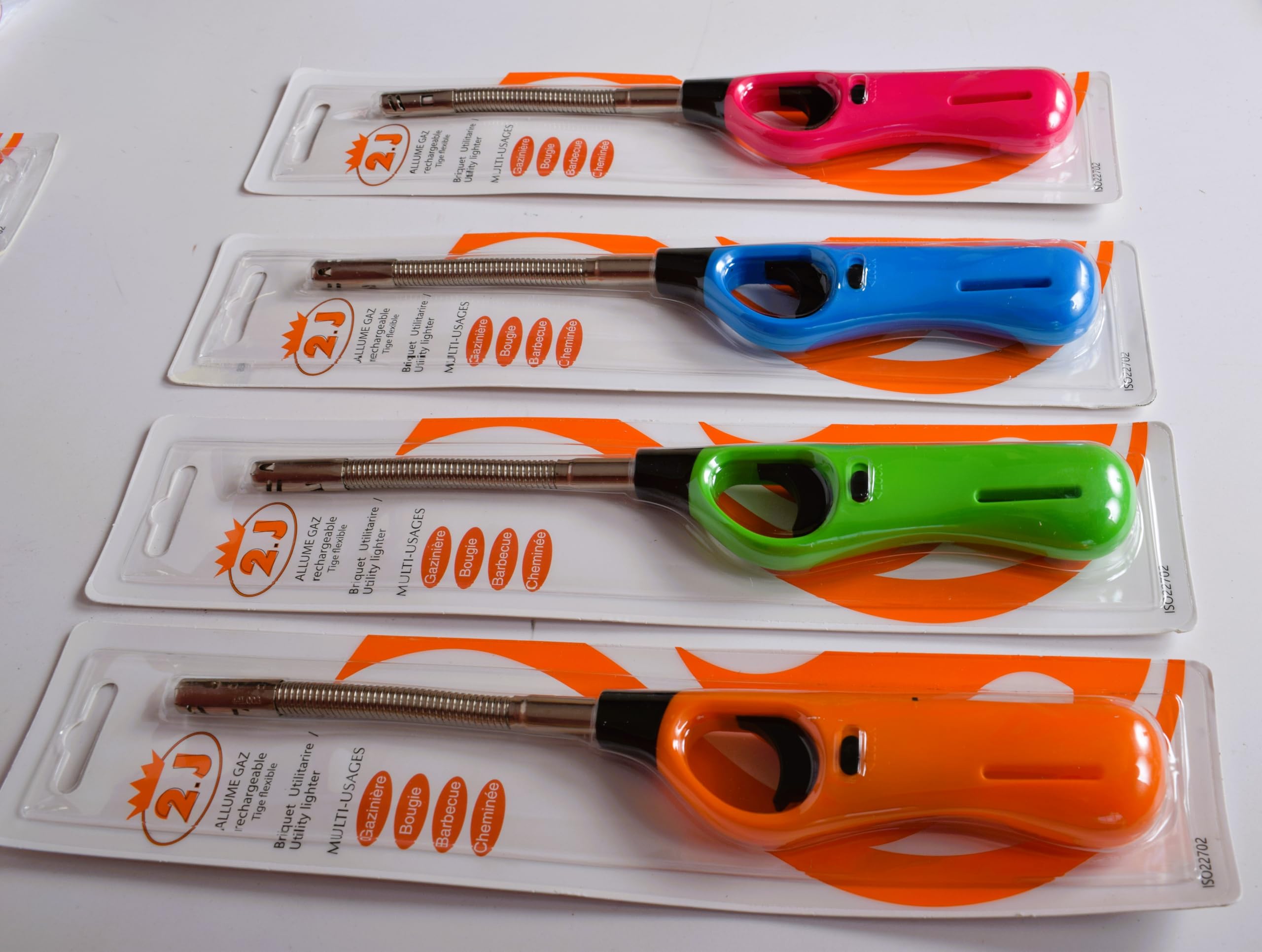 Briquet Tempête Rechargeable - Lot De 2, Flamme Jet Résistante Au Vent Pour Camping Et Cuisine - 6