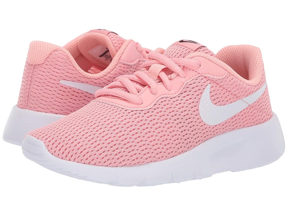 

Nike Kids Tanjun (Little Kid) (Bleached Coral/White/Black) Girls Shoes, Pink
