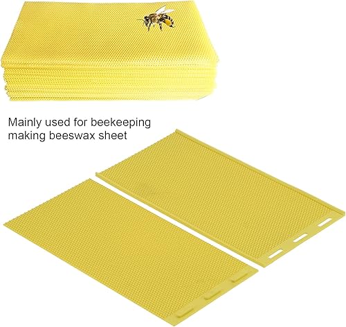 Miniatura 3 de 2 hojas de velas de cera de abejas, kit de fabricación de velas de bricolaje con estampado de cera de abeja, hoja de prensa de cera de abeja de