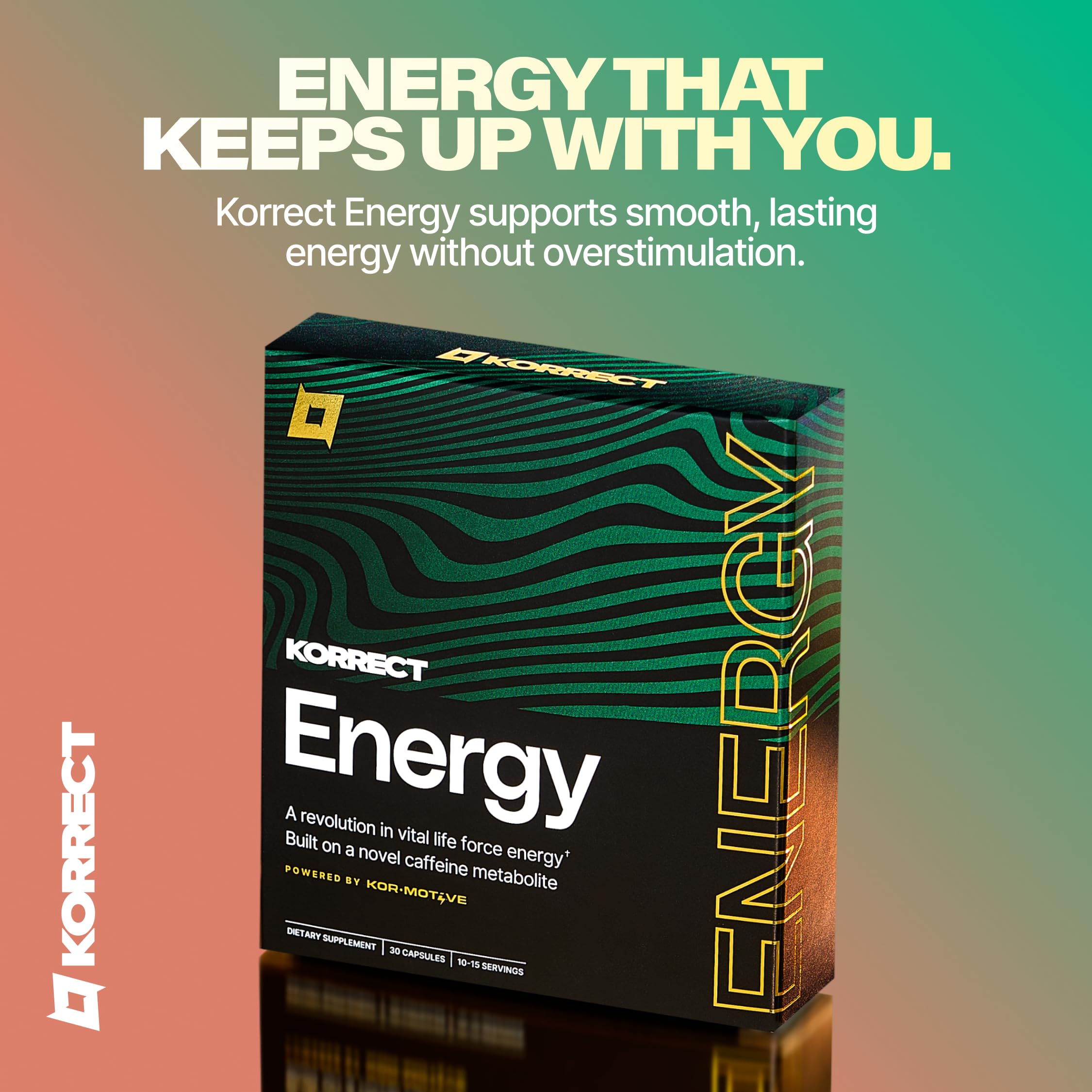 Amazon.com: Korrect Energy Paraxanthine Supplement | Clean Energy