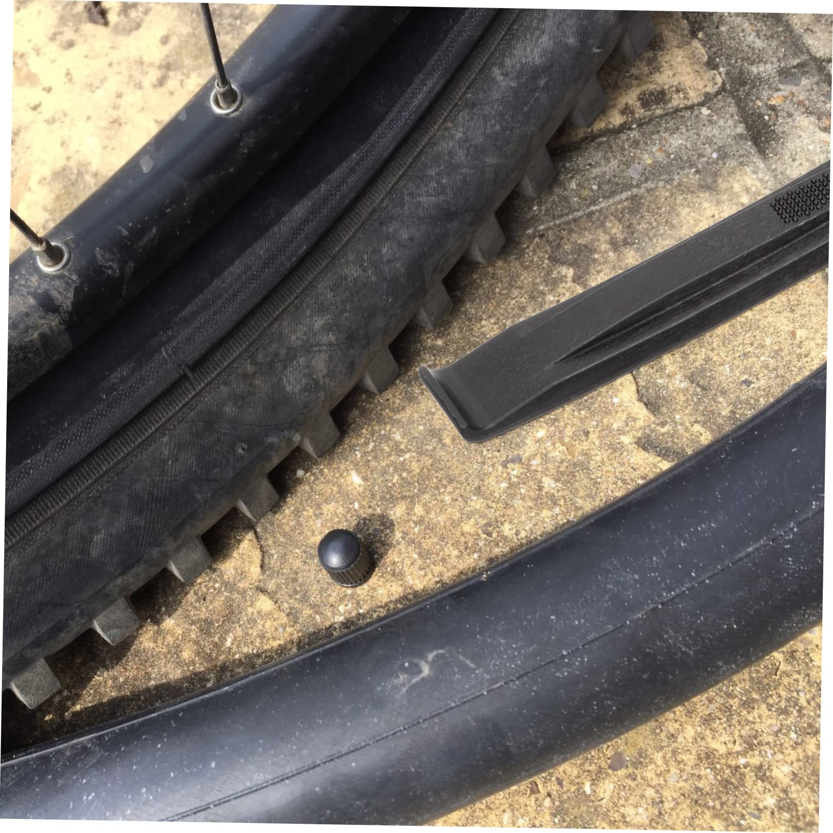 Abaodam 2 Pcs Cycling Tubes Kit Bike Tire Repair Tools Tube for Road Mountain Bikes